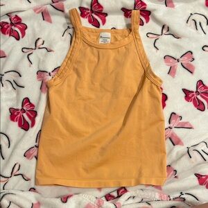 No Boundaries Orange Crop Top